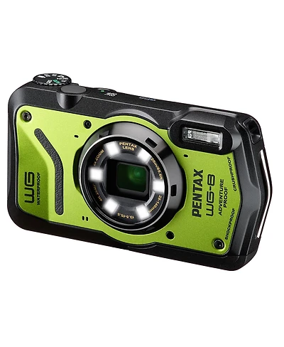 Pentax Ricoh Wg-8 All-Weather Camera, Green