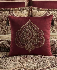 J Queen New York Calistoga Embellished Decorative Pillow, 18" x 18"