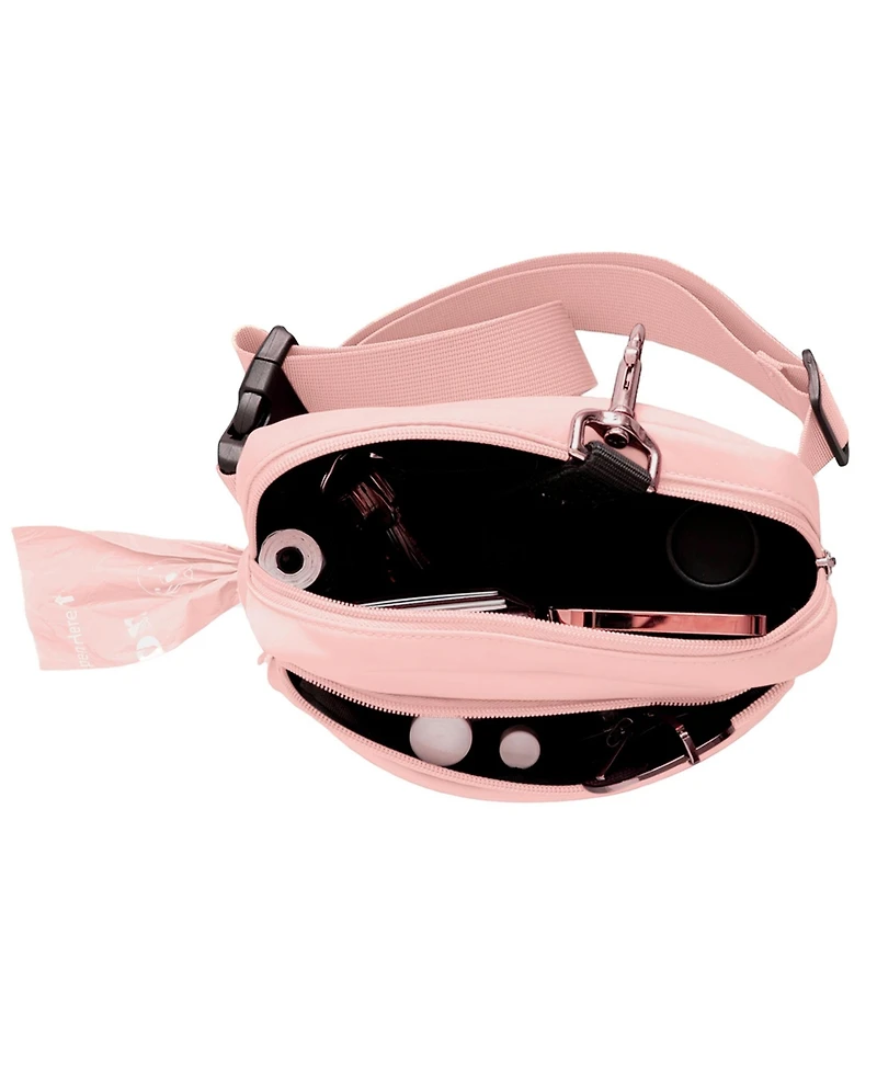 3-in-1 Crossbody Dog Walk Bag with Matching Planet-Safe Poop Bags