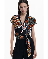 Desigual Women's Jumpsuit designed by Mr. Christian Lacroix