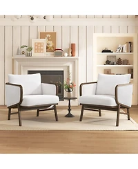 Streamdale Sherpa Accent Chairs (Set of 2)