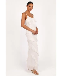 Petal and Pup Women's Ciao Ruffles Maxi Dress