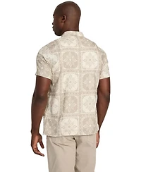 Guess Men's Mosley Tile Print Shirt