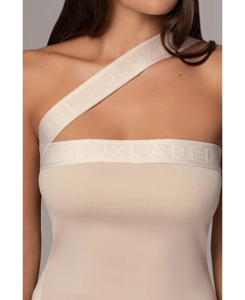 Jluxlabel Women's Ivone Asymmetrical Midi Dress