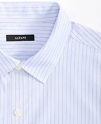 Alfani Men's Pacco Short Sleeve Striped Button-Front Shirt, Exclusively at Macy's