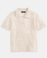 Charter Club Women's 100% Cashmere Short-Sleeve Polo Sweater, Macy's Exclusive