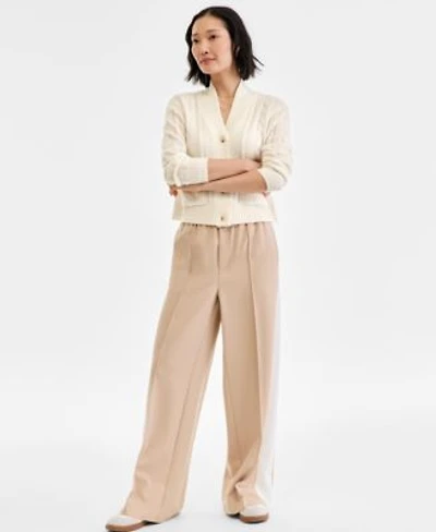 Charter Club Womens 100 Cashmere Cable Knit Cropped Cardigan Sweater Pxs Xxl Macys Exclusive