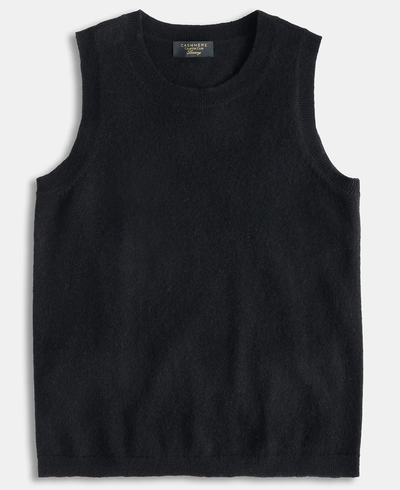 Charter Club Women's 100% Cashmere Sleeveless Crewneck Sweater, Macy's Exclusive