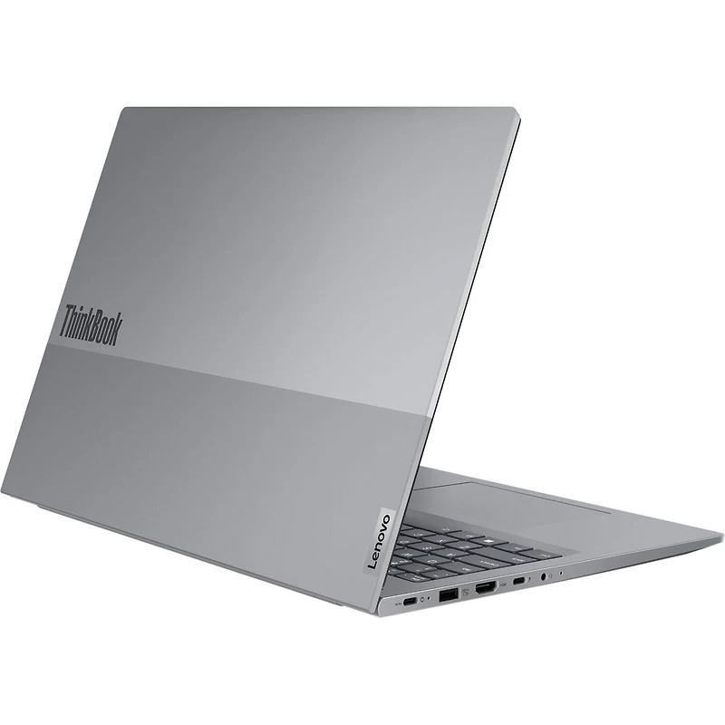Lenovo ThinkBook 16 G7 Arp 16" Wuxga Laptop, Amd Ryzen 5 7535HS 3.3GHz, 8GB Ram, 256GB Ssd, Windows 11 Pro, Arctic Gray