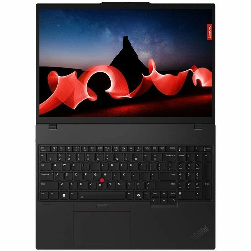 Lenovo ThinkPad T16 Gen 3 16" Wuxga Touchscreen Laptop, Intel Core Ultra 7-155U 1.7GHz, 32GB Ram, 512GB Ssd, Windows 11 Pro, Black