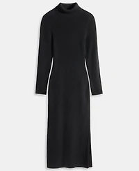 Charter Club Women's 100% Cashmere Turtleneck Midi Sweater Dress, Macy's Exclusive