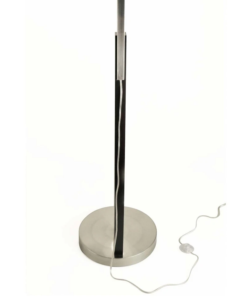 Nova of California 72" Wood Plimpton 1 Light Arc Floor Lamp
