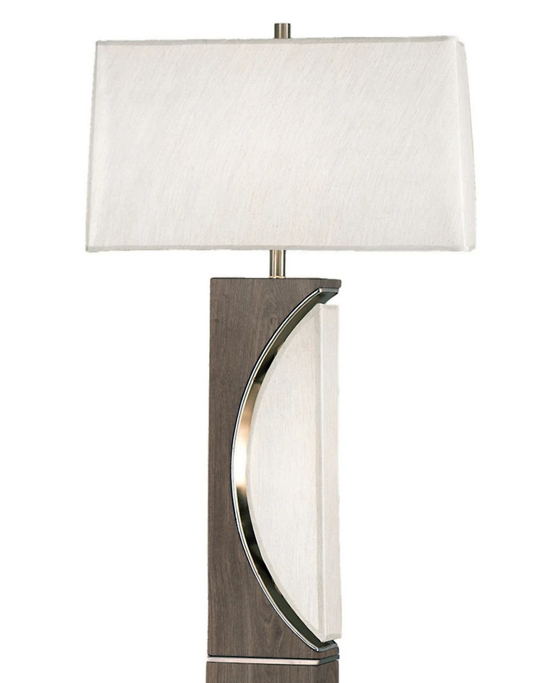 Nova of California 63" Metal Half Moon Floor Lamp