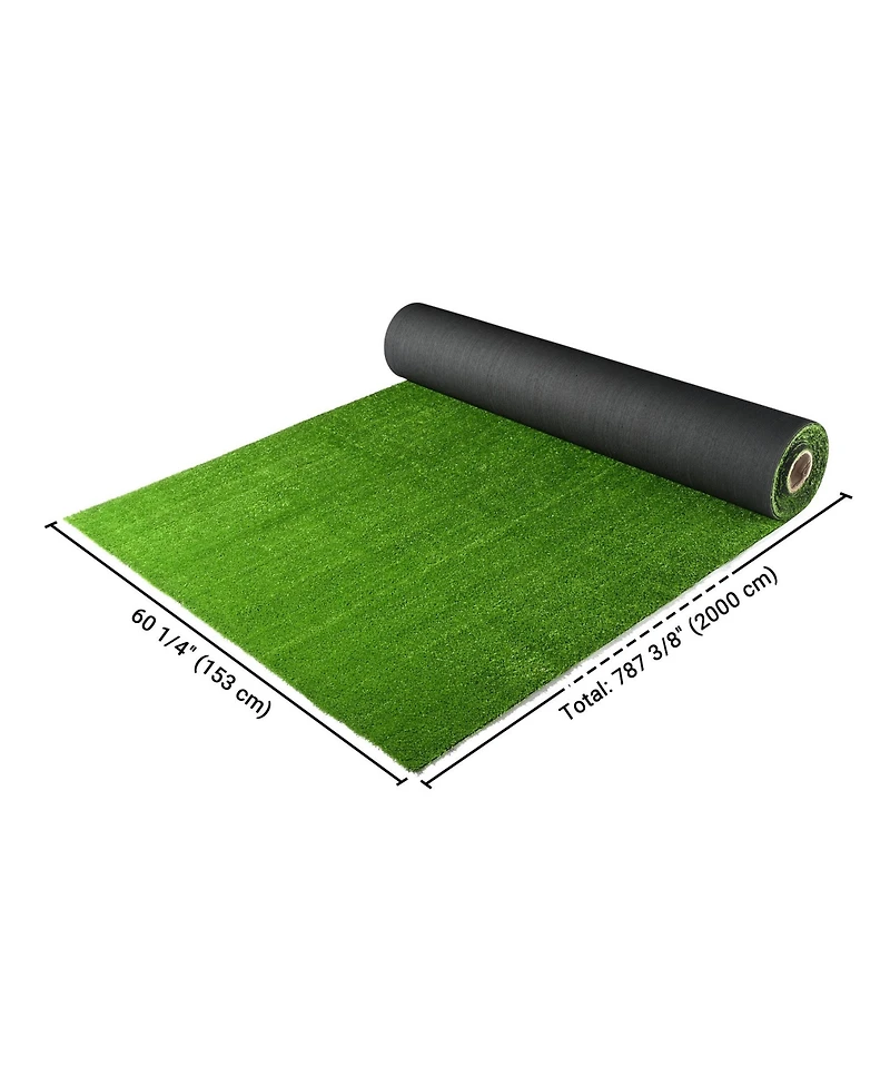 Yescom 6pcs 65x5 Ft Artificial Turf Grass Rug Gym Turf Indoor Outdoor Event Balcony Deck Patio