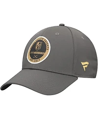 Fanatics Men's Charcoal Vegas Golden Knights Authentic Pro Training Camp Flex Fit Hat