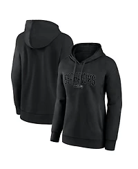 Fanatics Women's Seattle Seahawks Blackout Luxe Arch Pullover Sweatshirt