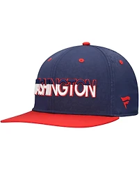 Fanatics Men's Navy Washington Capitals Alternate Logo Snapback Hat