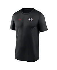 Nike Men's Georgia Bulldogs 2025 Sideline Small Logo Legend Performance T-Shirt