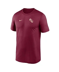 Nike Men's Garnet Florida State Seminoles 2025 Sideline Small Logo Legend Performance T-Shirt