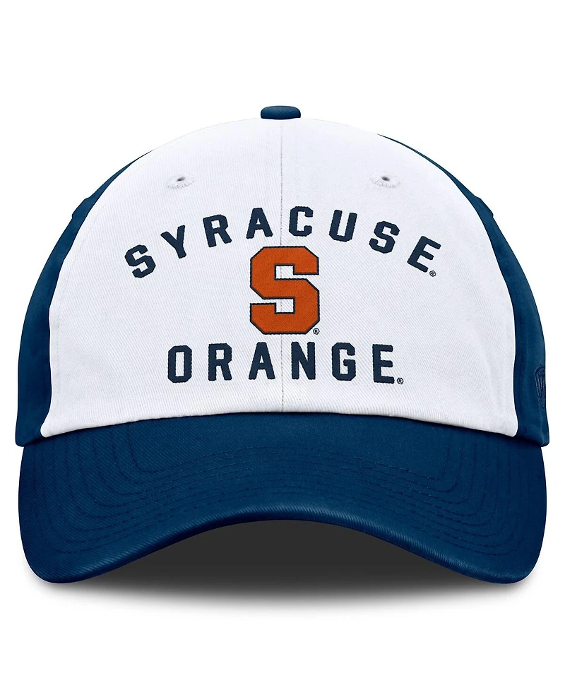 Top of the World Men's White Syracuse Orange Weston Adjustable Hat