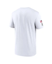 Nike Men's White Cleveland Browns 2024 Salute to Service Legend Performance T-Shirt
