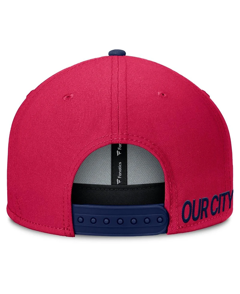 Fanatics Men's Red St. Louis City Sc Sitter Snapback Hat