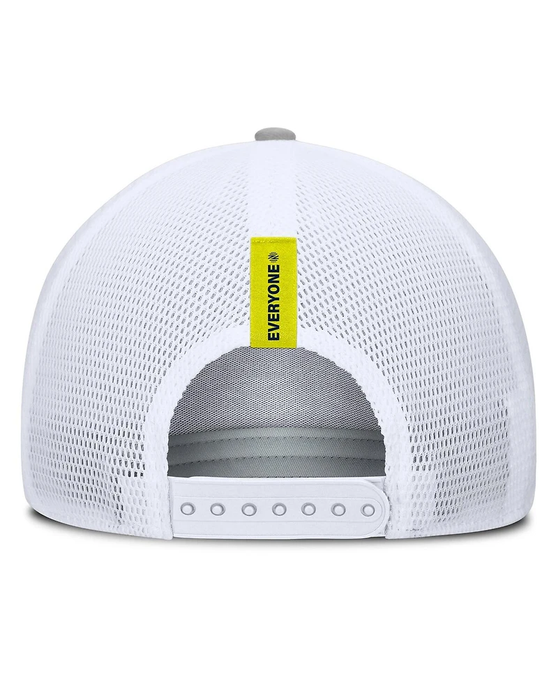 Fanatics Men's Heather Gray Nashville Sc Low Block Trucker Adjustable Hat