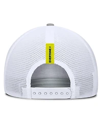 Fanatics Men's Heather Gray Nashville Sc Low Block Trucker Adjustable Hat