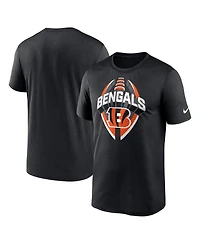 Nike Men's Black Cincinnati Bengals Legend Icon Performance T-Shirt