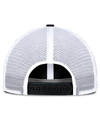 Fanatics Men's Black/White Boston Bruins Averie Trucker Adjustable Hat
