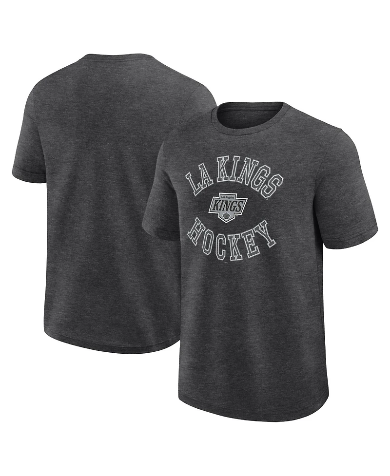 Logo Athletic Men's Heather Charcoal Los Angeles Kings Success T-Shirt