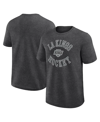 Logo Athletic Men's Heather Charcoal Los Angeles Kings Success T-Shirt