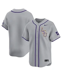 Nike Men's Gray Lsu Tigers Limited Road Wordmark Jersey