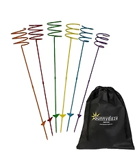 Outdoor Drink/Beverage Holder Stakes for Lawn