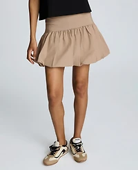 Kenneth Cole Women's Bubble-Hem Side-Zip Mini Skirt