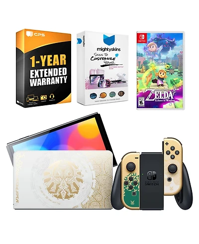 Nintendo Switch Oled Legend of Zelda: Tears of the Kingdom Edition with The Legend of Zelda: Echoes Of Wisdom