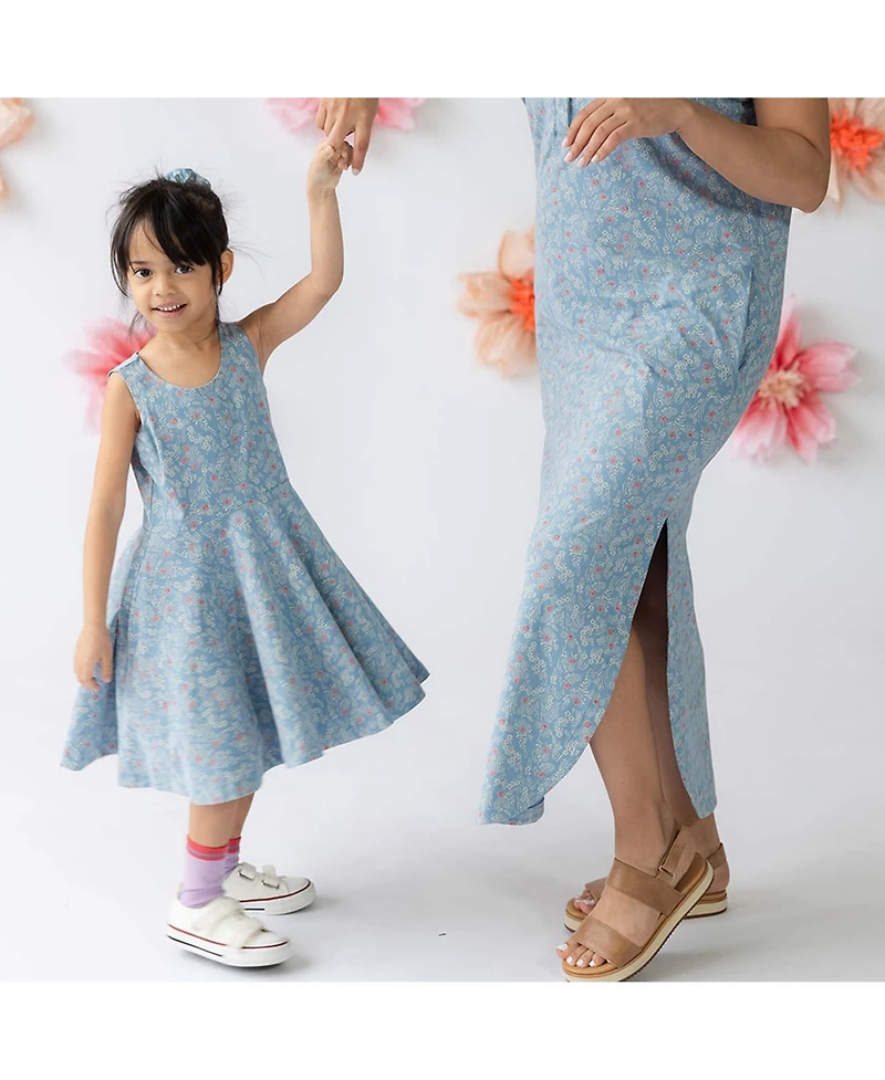 Mightly Girls Fair Trade Organic Cotton Sleeveless Twirl Dress