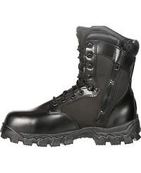 Rocky Men's AlphaForce Zipper Composite Toe Public Service Boot