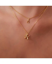 Spero London Balloon Dog Poodle Necklace Sterling Silver