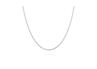 Spero London Sterling Silver Rope Chain Necklace