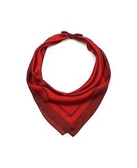 Coach Women's Script Snake Printed Bandana Scarf