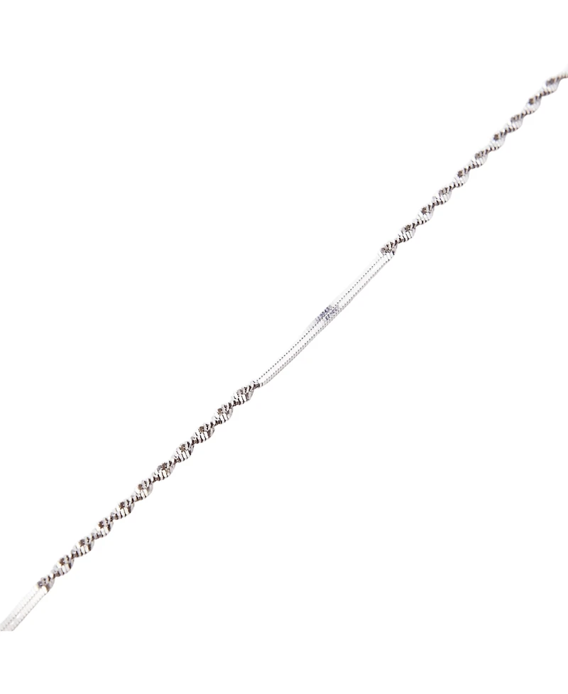 Spero London Semi Singapore Sterling Silver Bracelet