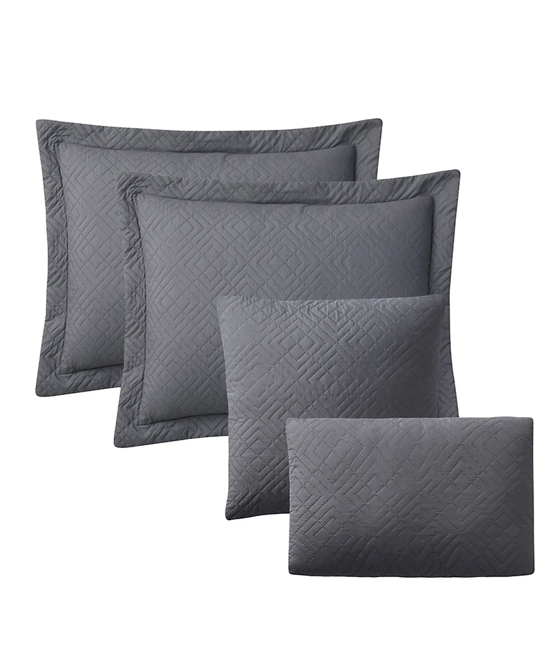Nestl Diamond Embossed 5-Pc. Quilt Set, King/California King