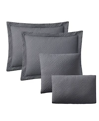 Nestl Diamond Embossed 5-Pc. Quilt Set, King/California King