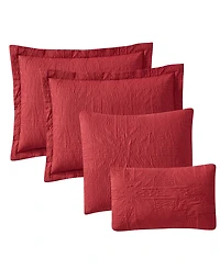 Nestl Grid Embossed 4-Pc. Quilt Set, Twin/Twin Xl