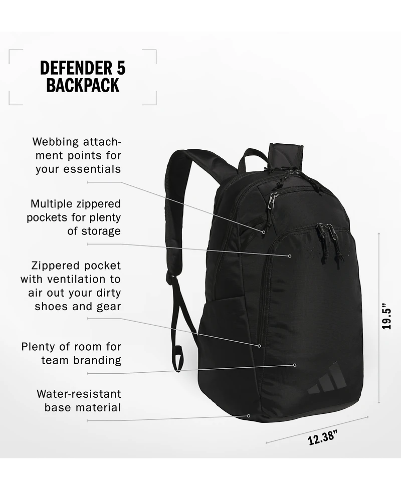 adidas Men's Defender 5 Backpack