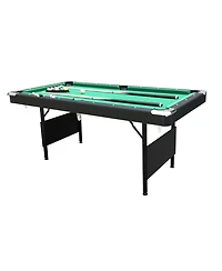 Streamdale 5.5 Ft Pool Table with Accessories (Green Velvet Cloth)