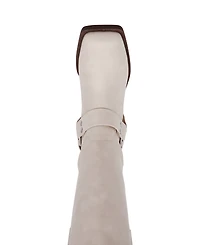 Dv Dolce Vita Women's Tanzy Wide Calf Tall Harness Moto Engineer Boots