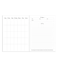 Woah! Undated 7.5"x10.25" Monthly Wedding Planner