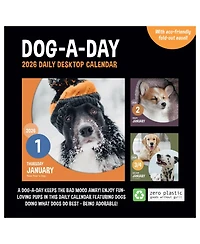 2026 Dog A Day Daily Desktop Calendar